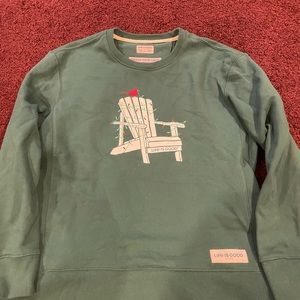 Life Is Good Crewneck, never worn